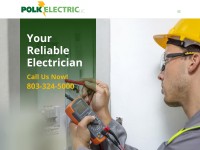 Desktop screenshot for polkelectric.com
