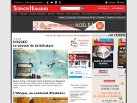 Desktop screenshot for scienceshumaines.com