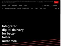 Desktop screenshot for bain.com