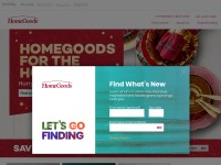 Desktop screenshot for homegoods.com