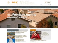 Desktop screenshot for ppic.org