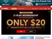 Desktop screenshot for aarp.org