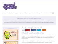 Desktop screenshot for journalbuddies.com