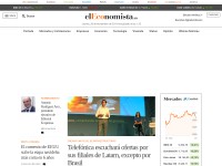 Desktop screenshot for eleconomista.es