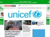 Desktop screenshot for padovaoggi.it