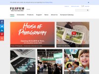Desktop screenshot for fujifilm.eu