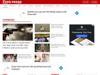 Desktop screenshot for freepressjournal.in
