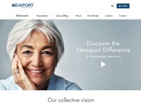 Desktop screenshot for newportgroup.com