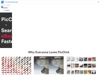 Desktop screenshot for picclickimg.com