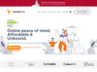 Desktop screenshot for goosevpn.com