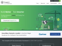 Desktop screenshot for soapui.org