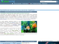 Desktop screenshot for aquaportail.com