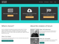 Desktop screenshot for scrumguides.org