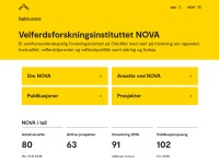 Screenshot of nova.no