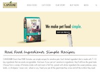 Desktop screenshot for canidae.com