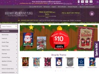 Desktop screenshot for discountdecorativeflags.com