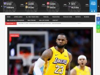 Desktop screenshot for nbanewsnow.com