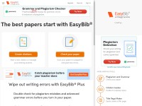 Desktop screenshot for easybib.com