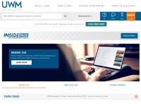 Desktop screenshot for uwm.com