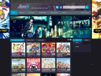 Desktop screenshot for animeseries.io