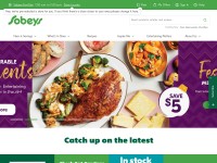 Desktop screenshot for sobeys.com