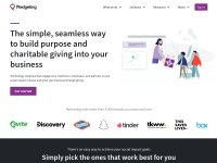 Desktop screenshot for pledgeling.com