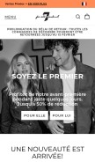 How 7forallmankind.com looks like on a mobile device such as an iPhone.