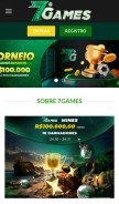 How 7games.cc looks like on a mobile device such as an iPhone.