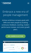 How 7geese.com looks like on a mobile device such as an iPhone.