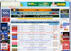 How 7mvn.com looks like on a tablet such as an iPad.