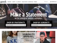 Desktop screenshot for greekgear.com