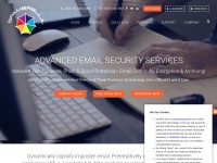 Desktop screenshot for spambrella.com