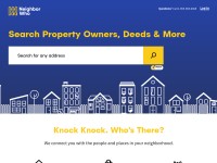 Desktop screenshot for neighborwho.com