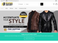 Desktop screenshot for getcustomleatherjackets.com