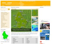Desktop screenshot for meteozentral.lu