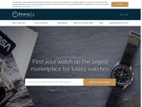 Desktop screenshot for chrono24.com