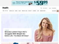 Desktop screenshot for health.com