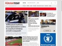 Desktop screenshot for perugiatoday.it