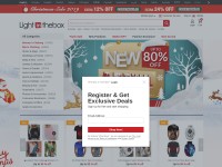 Desktop screenshot for lightinthebox.com