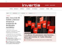 Desktop screenshot for invertia.com