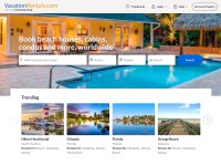Desktop screenshot for vacationrentals.com