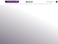 Desktop screenshot for desired.de