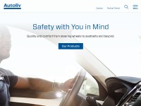 Desktop screenshot for autoliv.com