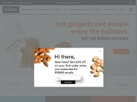 Desktop screenshot for rxbar.com
