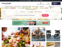 Desktop screenshot for cuisineactuelle.fr
