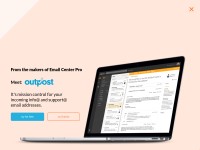 Desktop screenshot for emailcenterpro.com