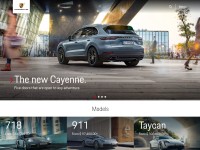 Desktop screenshot for porsche.us