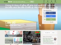 Desktop screenshot for wikihow.vn
