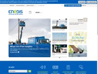Desktop screenshot for enedis.fr