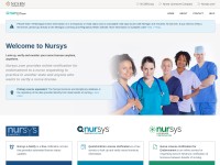 Desktop screenshot for nursys.com